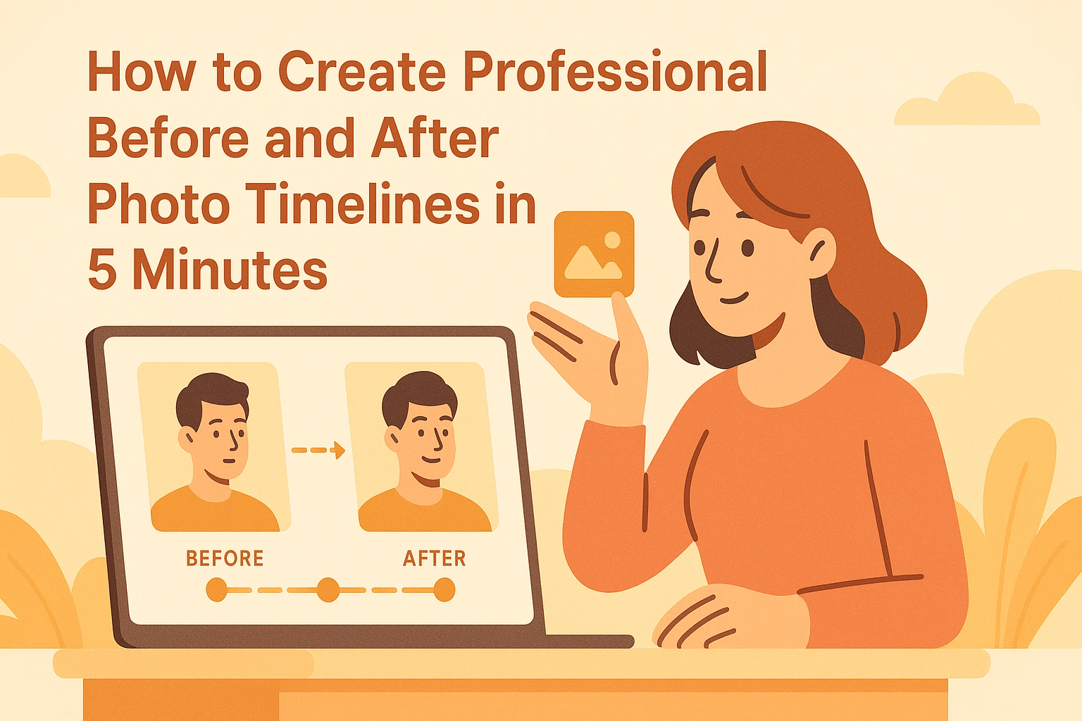 How to Create Professional Before and After Photo Timelines in 5 Minutes