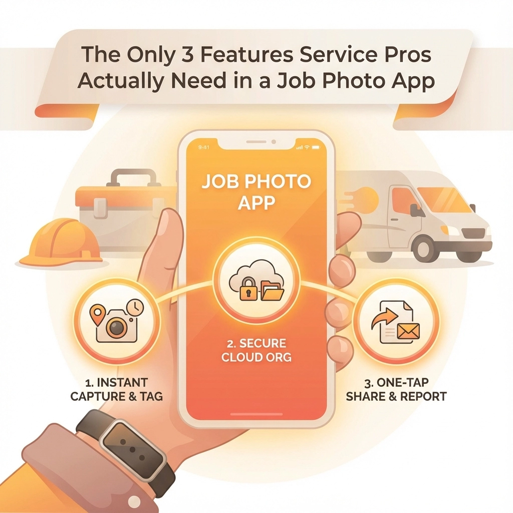 The Only 3 Features Service Pros Actually Need in a Job Photo App