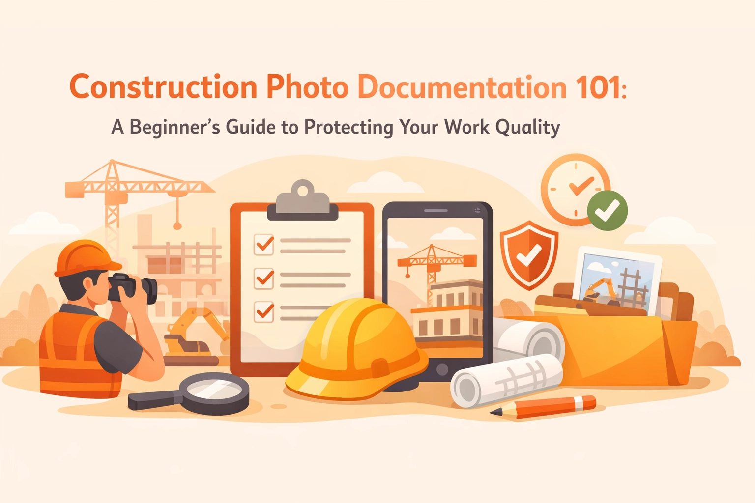 Construction Photo Documentation 101: A Beginner’s Guide to Protecting Your Work Quality