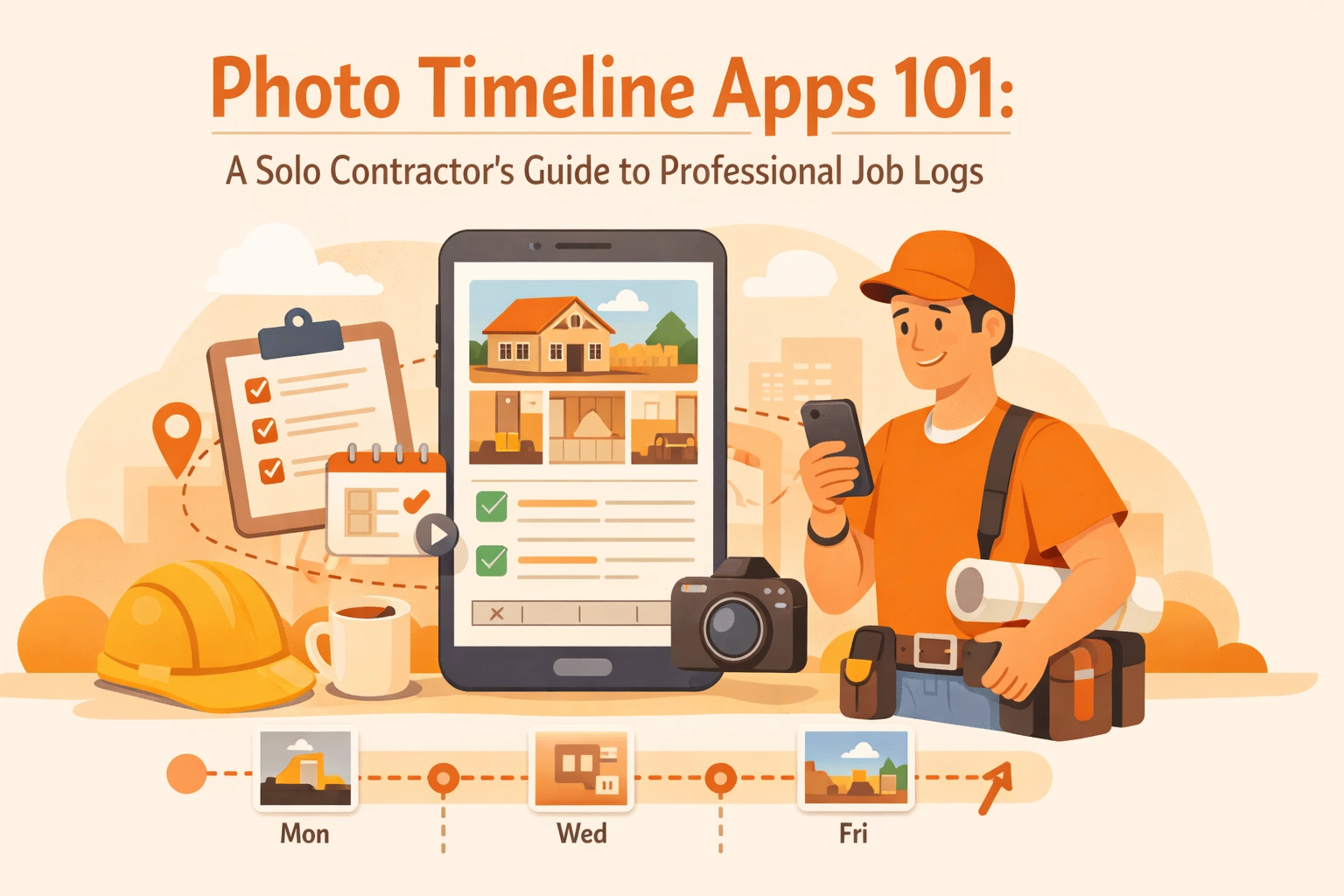 Photo Timeline Apps 101: A Solo Contractor’s Guide to Professional Job Logs