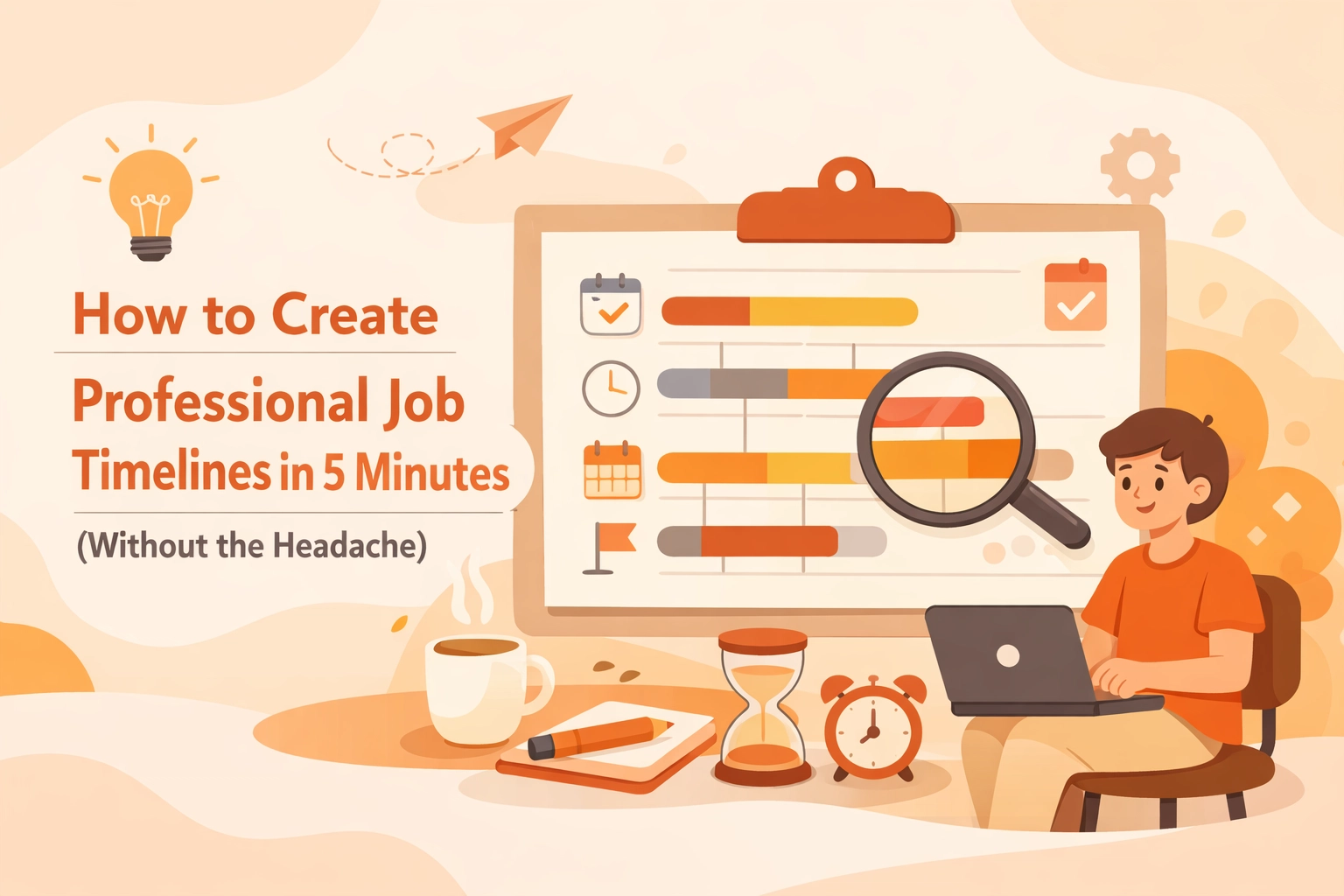 How to Create Professional Job Timelines in 5 Minutes (Without the Headache)