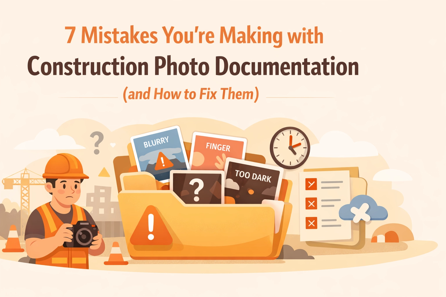 7 Mistakes You’re Making with Construction Photo Documentation (and How to Fix Them)