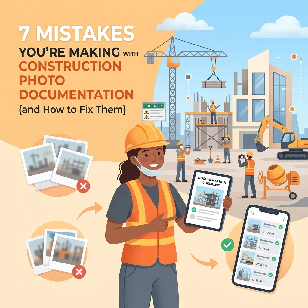 7 Mistakes You’re Making with Construction Photo Documentation (and How to Fix Them)