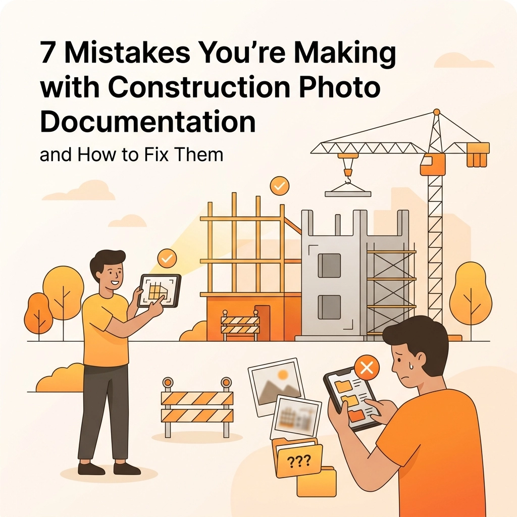 7 Mistakes You’re Making with Construction Photo Documentation (and How to Fix Them)