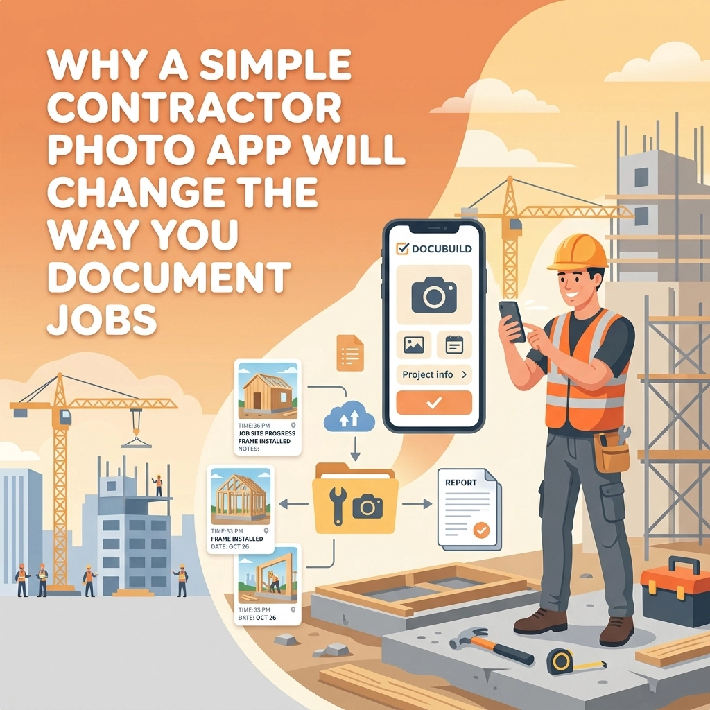 Why a Simple Contractor Photo App Will Change the Way You Document Jobs