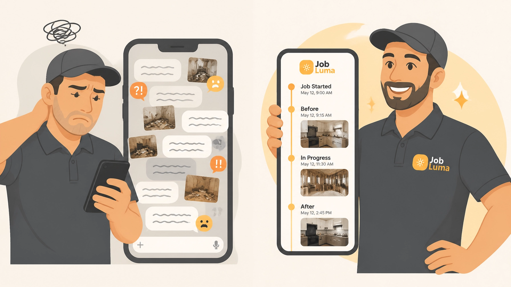 Stop Wasting Time on Text Threads: 5 Steps How to Organize Your Jobs and Photos (Easy Guide for Trades)
