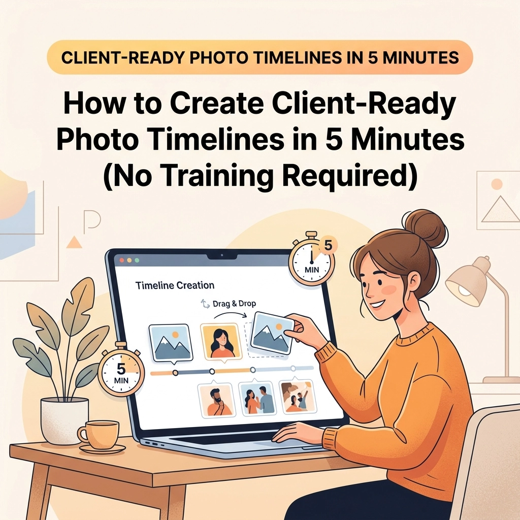 How to Create Client-Ready Photo Timelines in 5 Minutes (No Training Required)