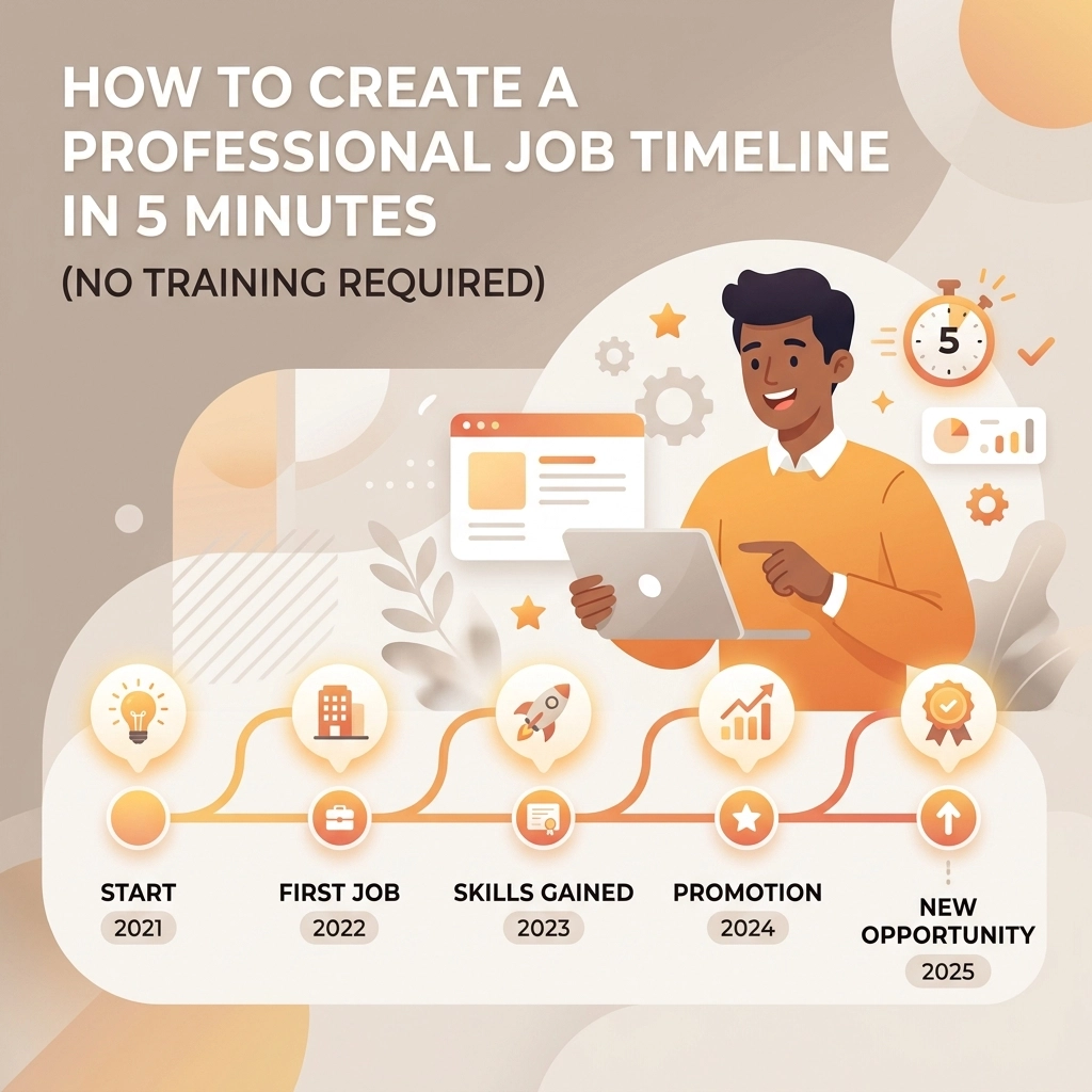 How to Create a Professional Job Timeline in 5 Minutes (No Training Required)