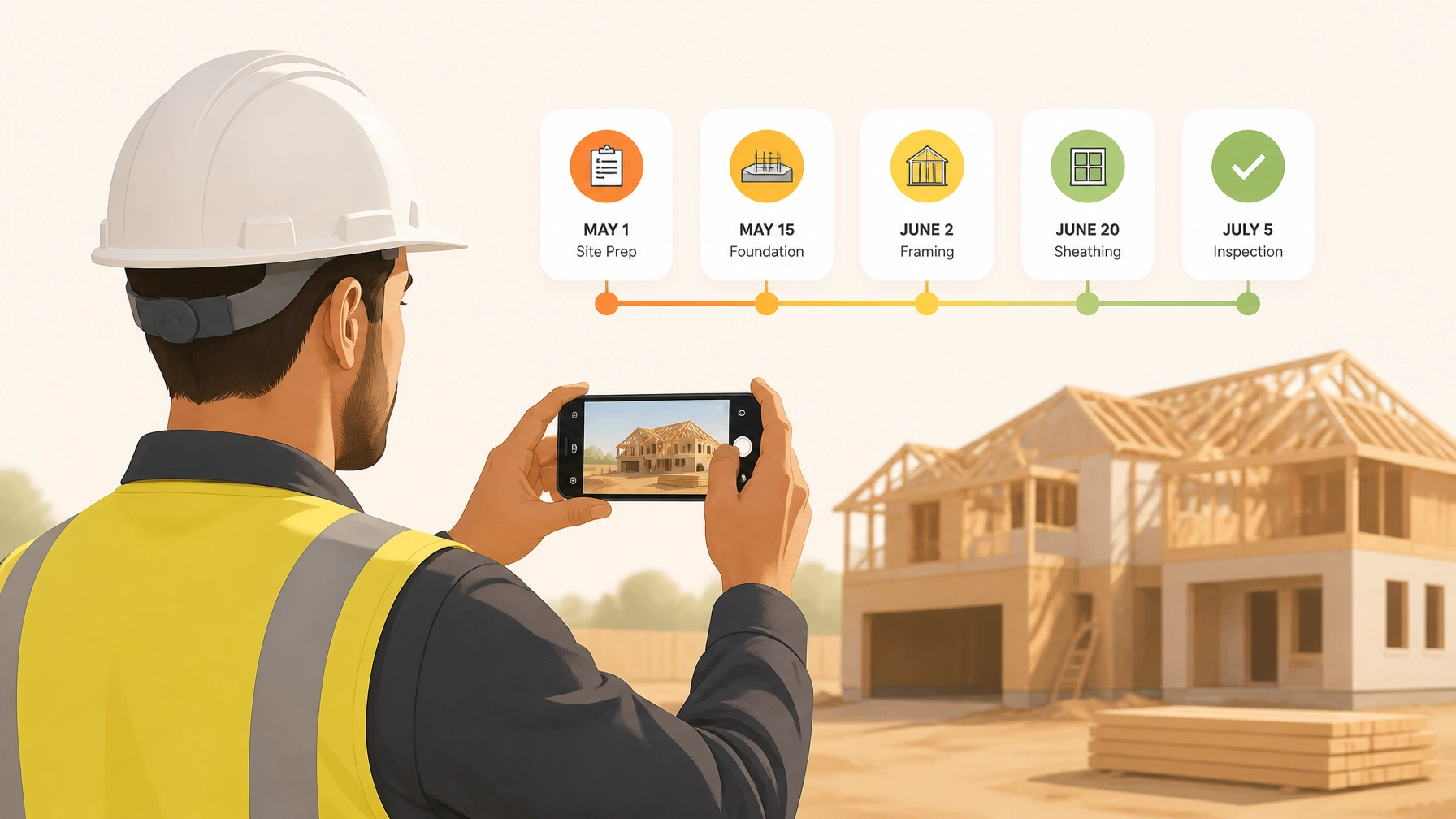 How to Create a Professional Construction Photo Timeline in Under 5 Minutes