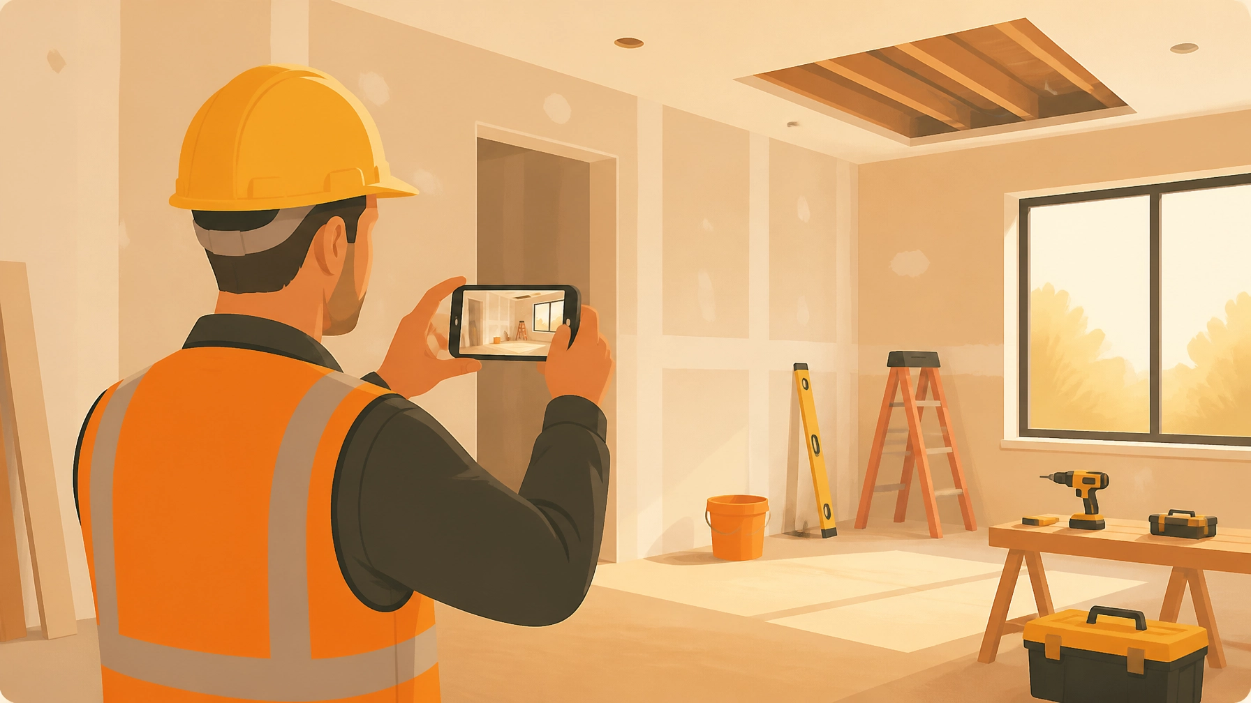 How to Create Professional Construction Photo Documentation in 5 Minutes